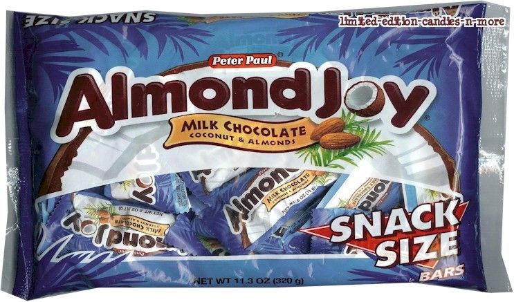 Bag ALMOND JOY Milk Chocolate & Coconut FUN SIZE Candy