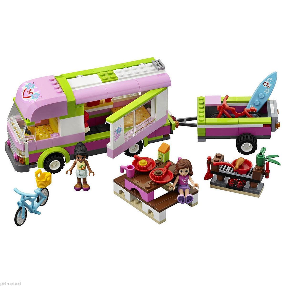 LEGO Friends Adventure Camper (3184) New Summer 2012 Released, Caravan