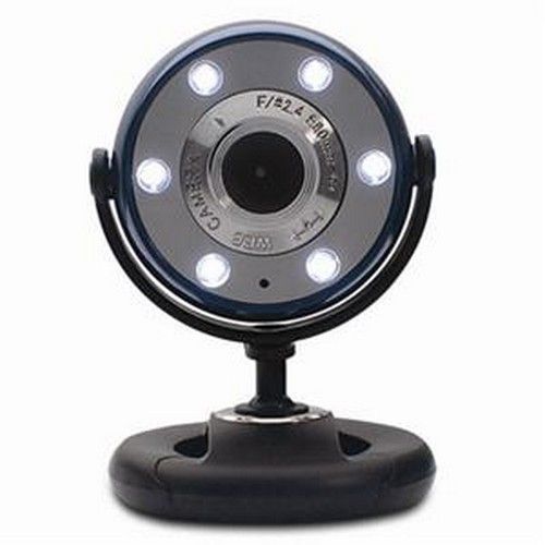 Gear Head WCF2600HDBLU Webcam Blue Black USB 2 0 HD Widescreen Video