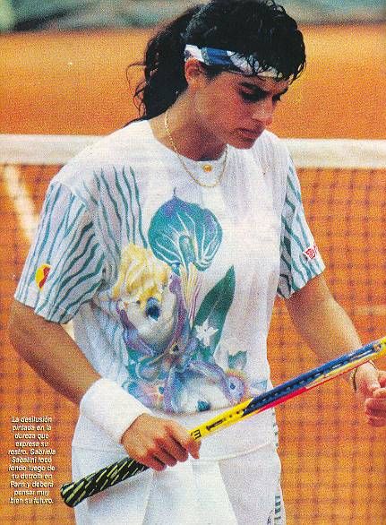 Tennis Gabriela Sabatini Magazine Roland Garros 1994