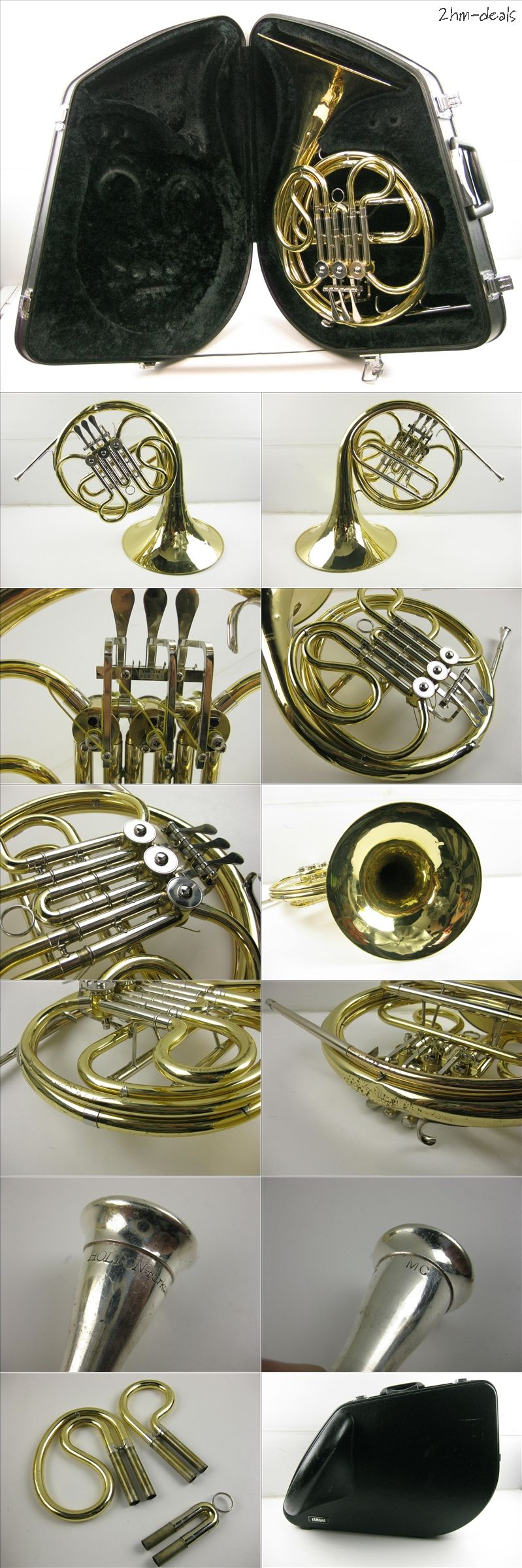 Yamaha YHR 314 Student Model Single French Horn w Case