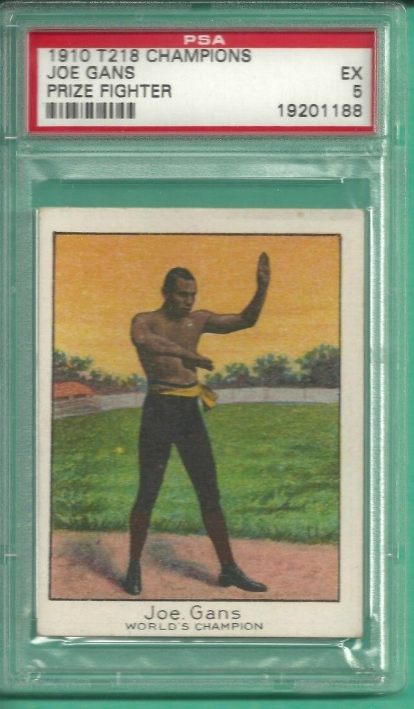  T220 Joe Gans PSA 5 Boxing Card