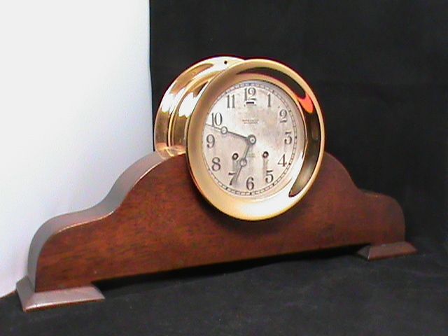   Mounted Chelsea Ships Clock George E Butler San Francisco Provenance