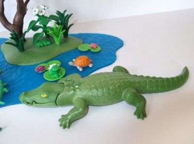 Playmobil Alligator Habitat 3229 Zoo Safari Wildlife