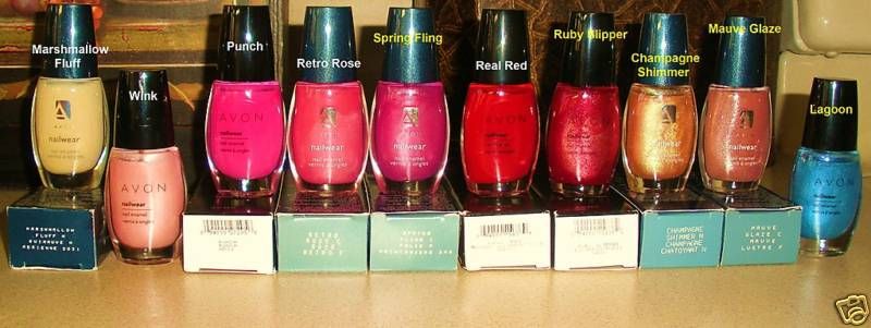  New Avon Nailwear Nail Enamel Variety You Choose