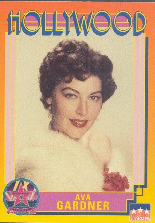 Ava Gardner 1992 Hollywood Walk of Fame Card 242