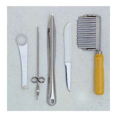 norpro garnishing tool 5 piece set new