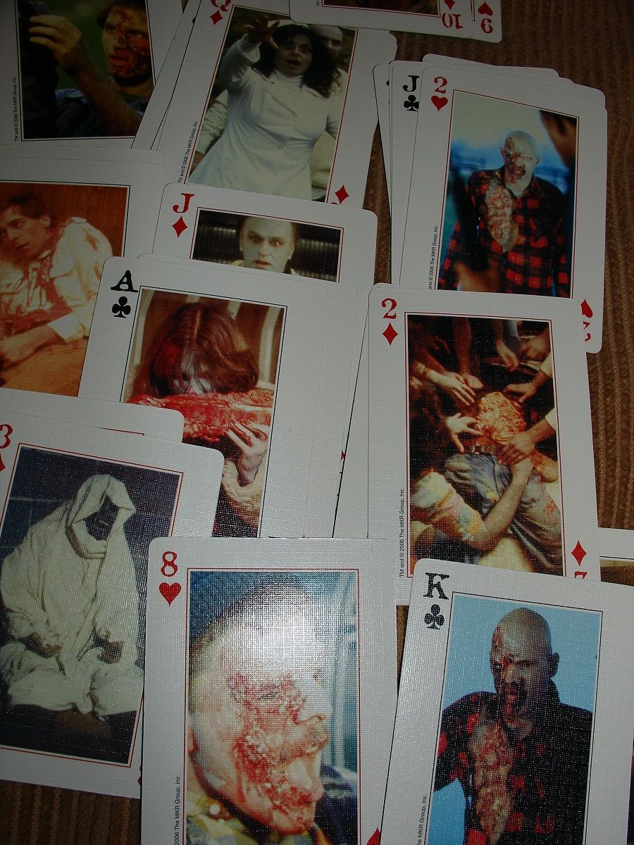 George A Romeros Dawn of The Dead Collectible Playing Cards 2006