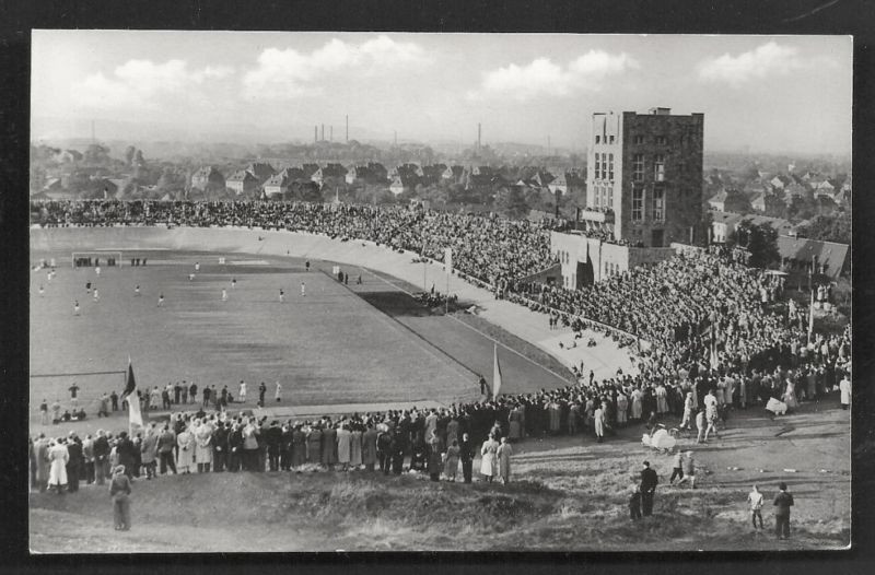 Georgi Dimitroff Stadium FSV Zwickau RPPC Germany 50s