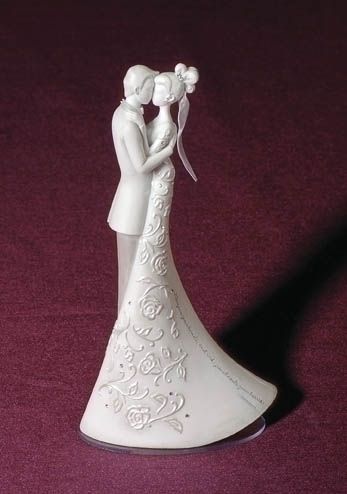 Gina Freehill Bride Groom First Dance Cake Topper