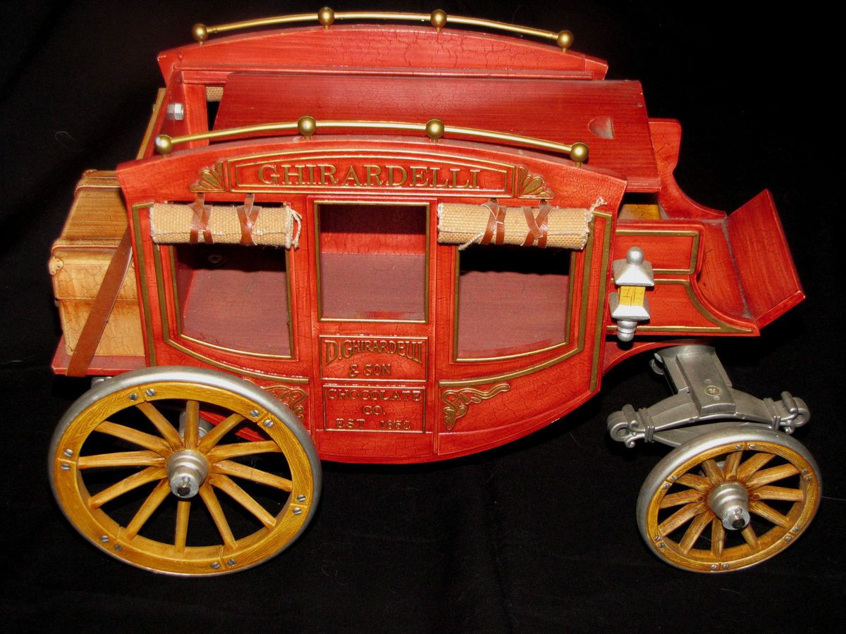 Ghirardelli Stage Coach RARE