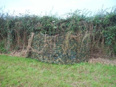 Stealth Ghost Camo Net Deer Stalking Ground Hide Blind