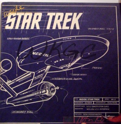Gene Roddenberry Inside Star Trek LP WLP Vinyl PC 34279