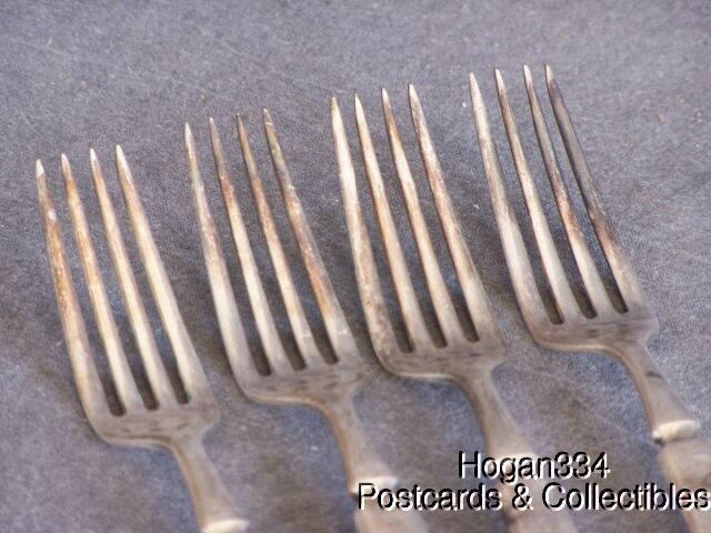 Vintage Simeon L George H Rogers Company 12 Forks