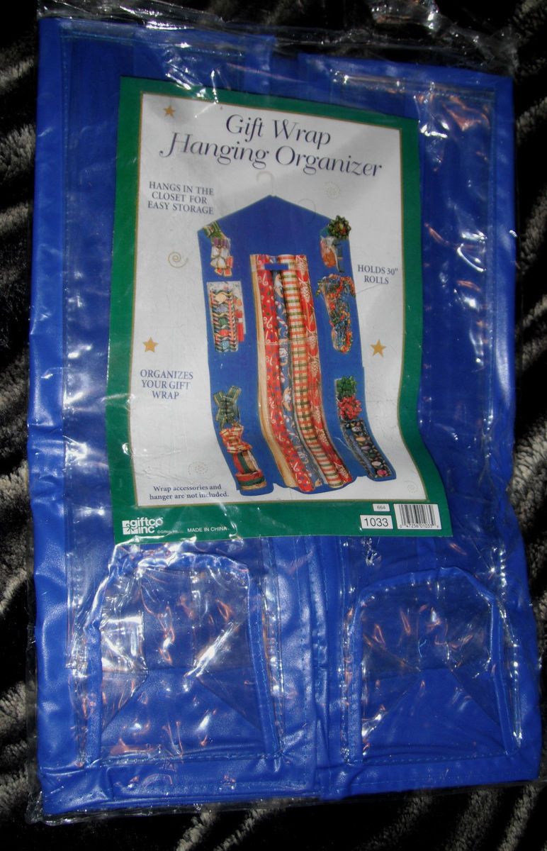 Gift Wrap Organizer New