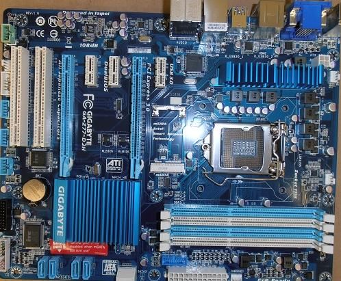 Gigabyte GA Z77 D3H Motherboard