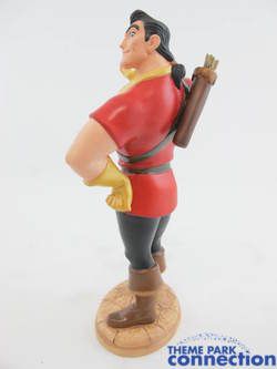  WDCC LE 2001 Village Heartthrob GASTON Beauty & The Beast Figure & Pin