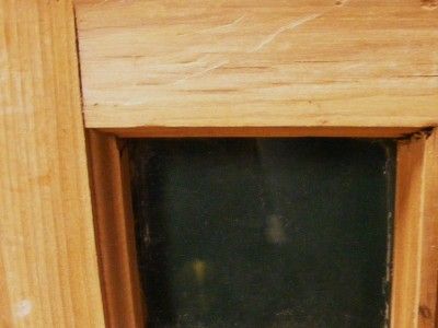 Light Wood Old Prairie Style 9 Pane Window Chalkboard