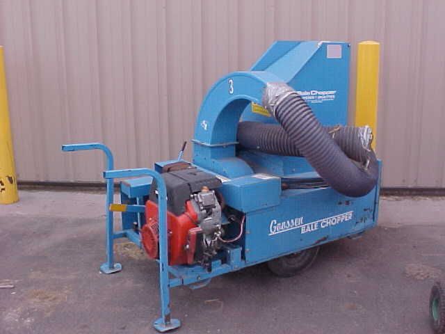 Used Goosen Bale Chopper Mulcher NA8500ESME Honda Engine 18HP