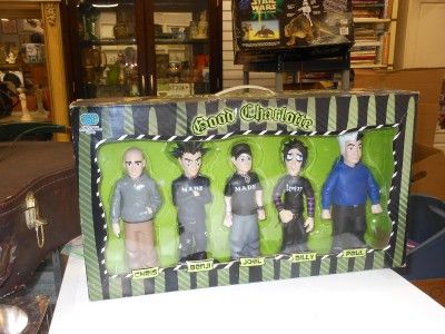 Good Charlotte Figure Set Stevenson Entertainment Mint in Box Look