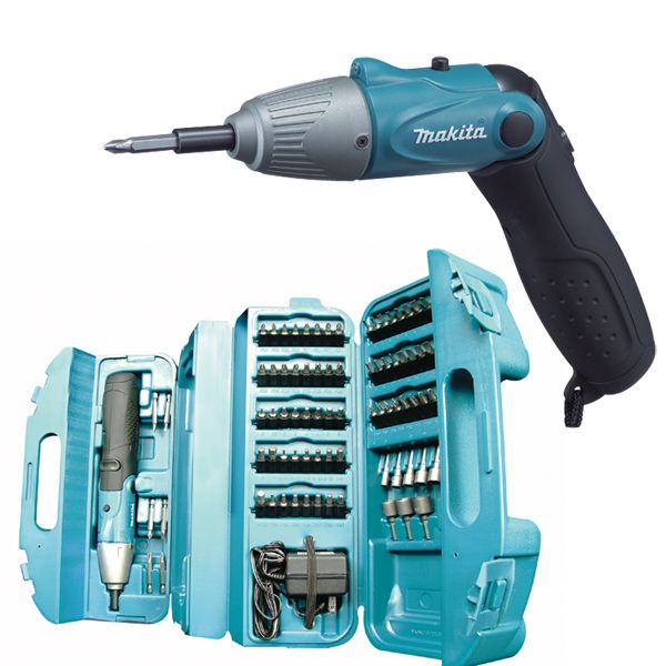 Makita 6723DW Cordless Screwdriver + 80 piece bit set + case