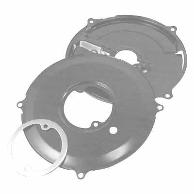 Alternator Generator Backing Plate Kit Chrome 3 Pieces VW Bug VW