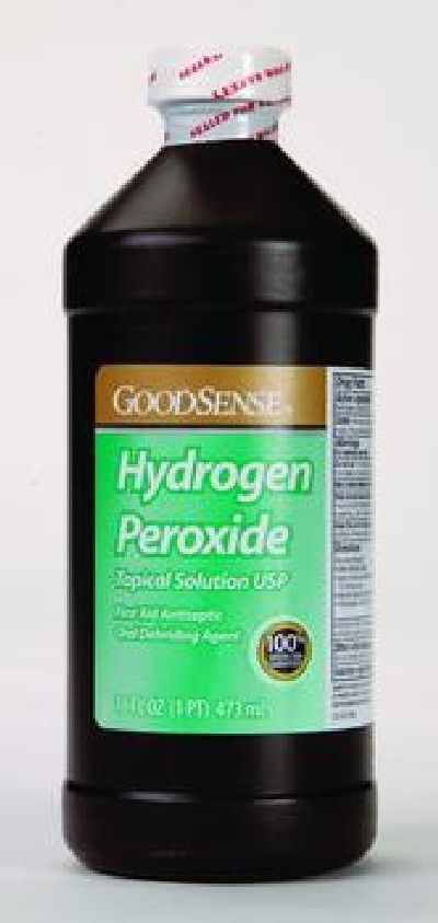 Good Sense Hydrogen Peroxide 3 Solution 16 oz Bottle