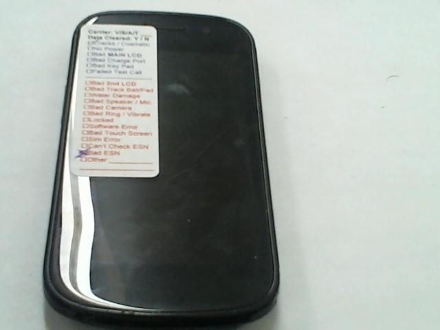 Samsung Google Nexus s SPH D720 Black Sprint as Is Cracked Bad ESN