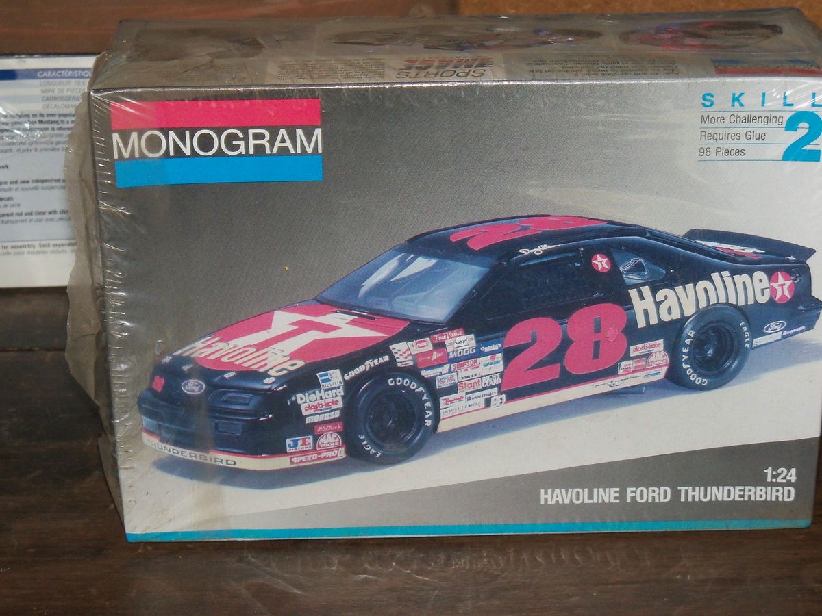 24 Monogram Havoline Ford Thunderbird Davey Allison