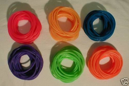 144 Neon Jelly Bracelets Girls Jewelry Bulk Free SHIP Party Favors