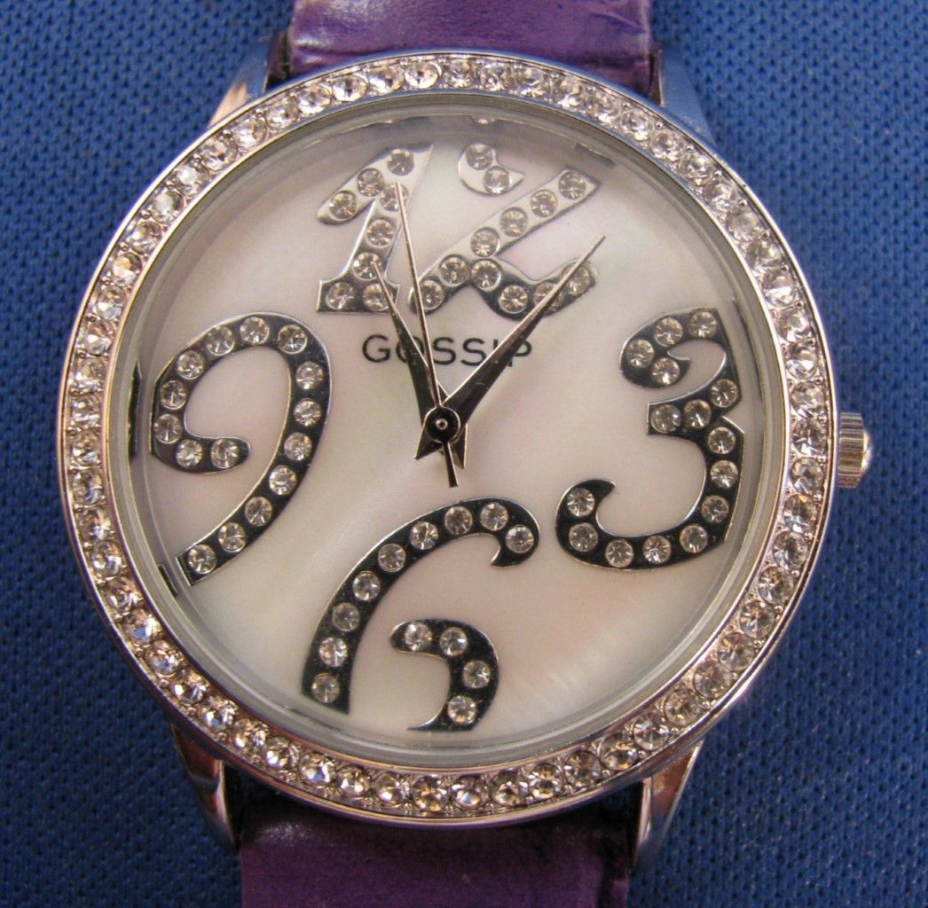 Nice Ladies Gossip Rhinestone Quartz Watch L K Girlie