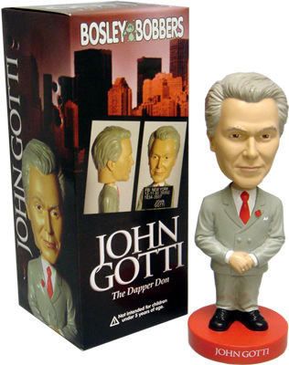 John Gotti Mafia Bobble Head Bobblehead Doll Brand New Bosley Bobber