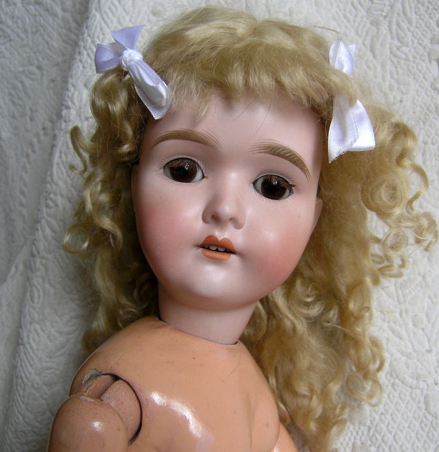 George Borgfeldt Pansy III Doll Face 23 inch Nice Condition Expensive