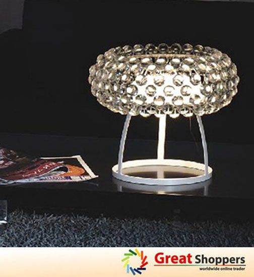 New Acrylic Glass Ball Table Lamp