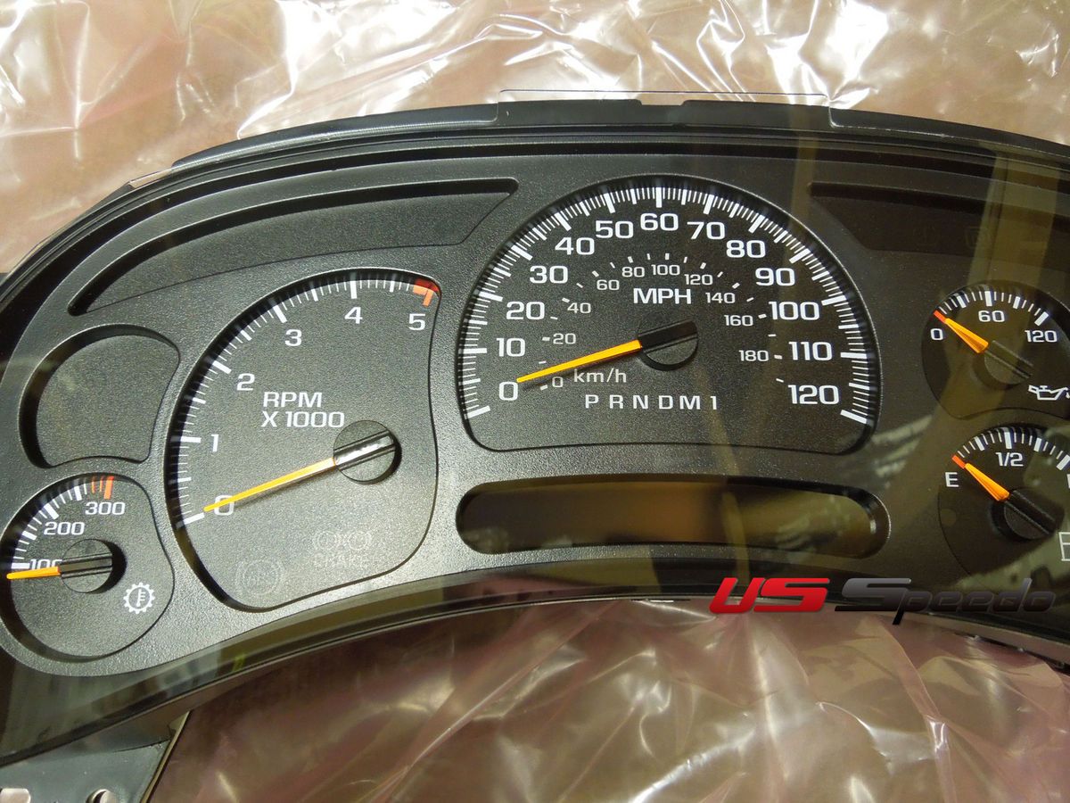 New GMC Sierra HD 2500 3500 Diesel Speedometer Perfect 05 06 07 Models