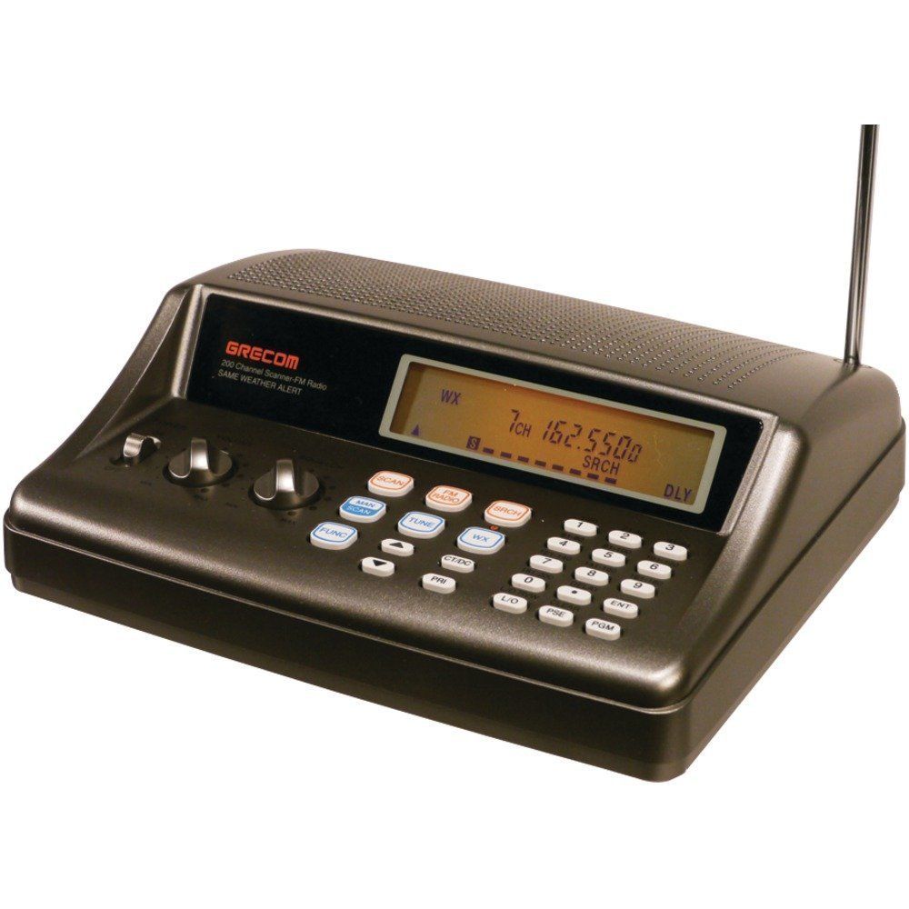 Gre PSR200U Desktop Police NASCAR Scanner PSR 200U New