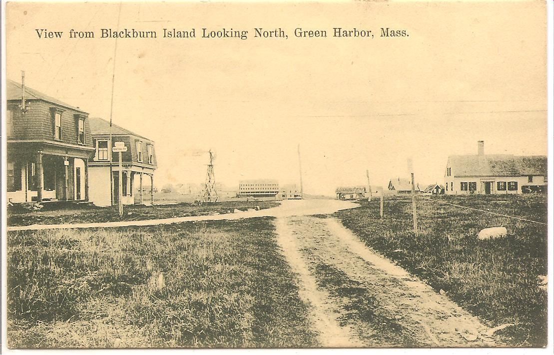 Green Harbor MA View from Blackburn Island North Windmill