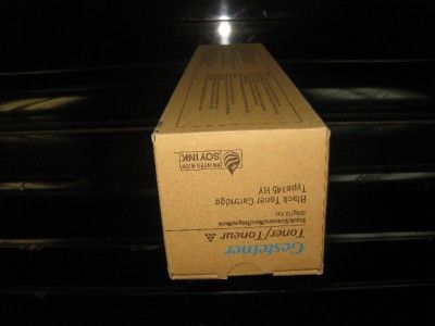 Gestetner Ricoh Savin Lanier 145 HY Black Toner New Genuine 888324