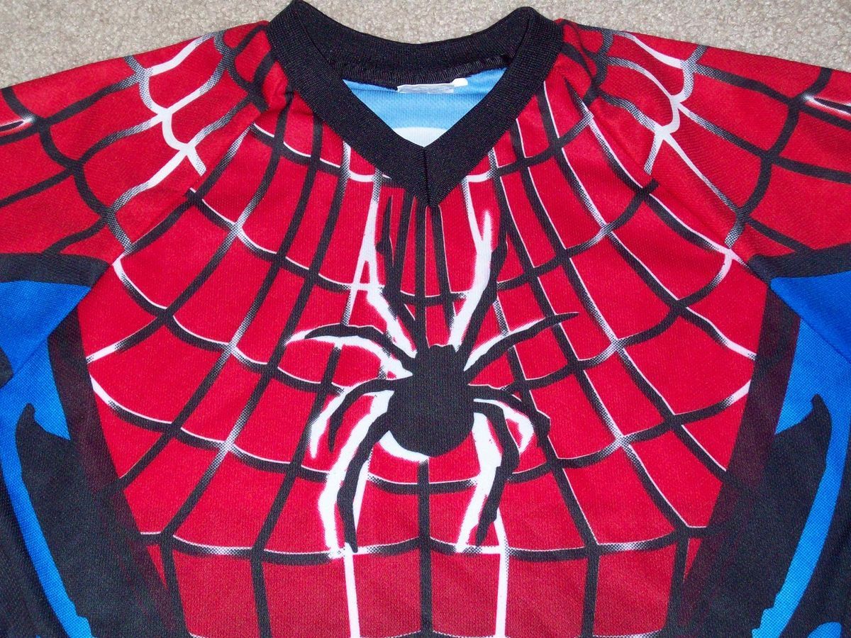 Spiderman Soccer Goalkeeper Jersey Mens XL