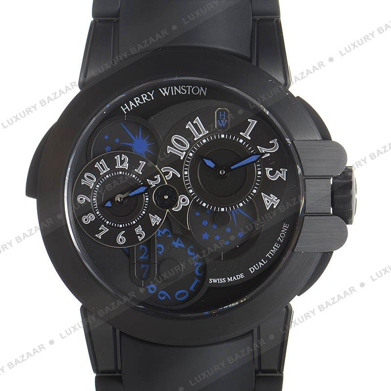 Harry Winston Ocean Dual Time Black Edition 400 MATZ44ZKC K2