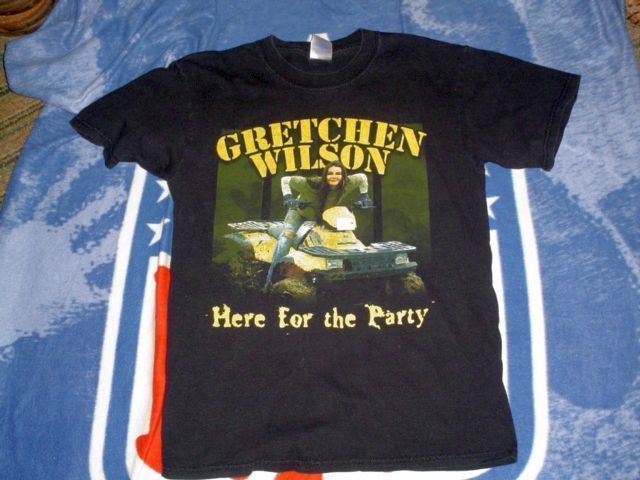 Gretchen Wilson Here for The Party Tour T Shirt Small