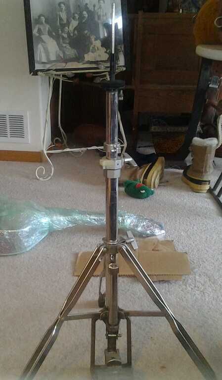 Vintage North Hi Hat Stand Drum Set Percussion