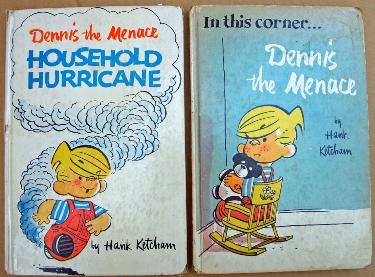 Dennis The Menace Books Hardcover 1957 58 1st Editions