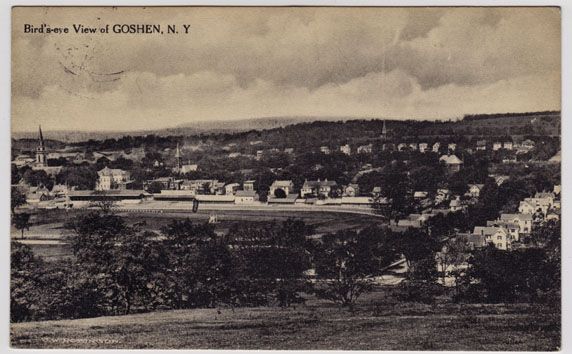 1910 Birds Eye Goshen NY New York Middletown Monroe