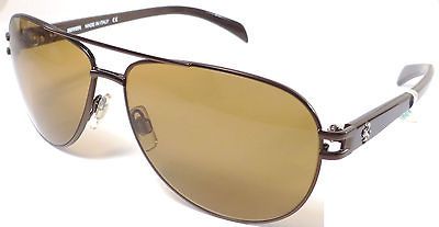 FERRARI SUNGLASSES FR 86 37M 61X13 BRONZE / BRONZE AVIATOR MADE IN