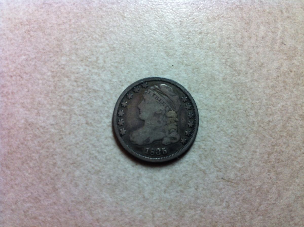 1835 Capped Bust Dime