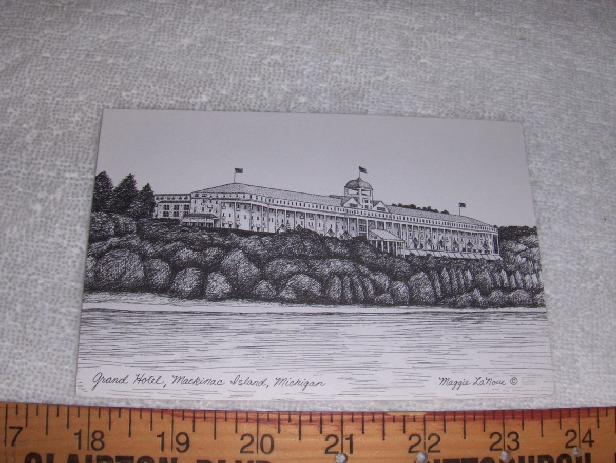 Albion Cards Grand Hotel Mackinac Island Michigan Maggie LaNoue