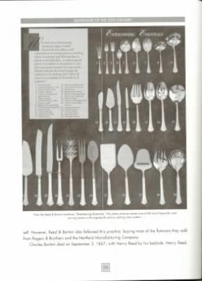 Rinkers Sterling Silverware Book Silver Plate Stainless