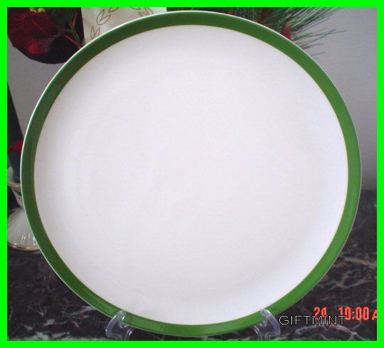 Kate Spade Sag Harbor Green Dinner Plate Lenox New Free