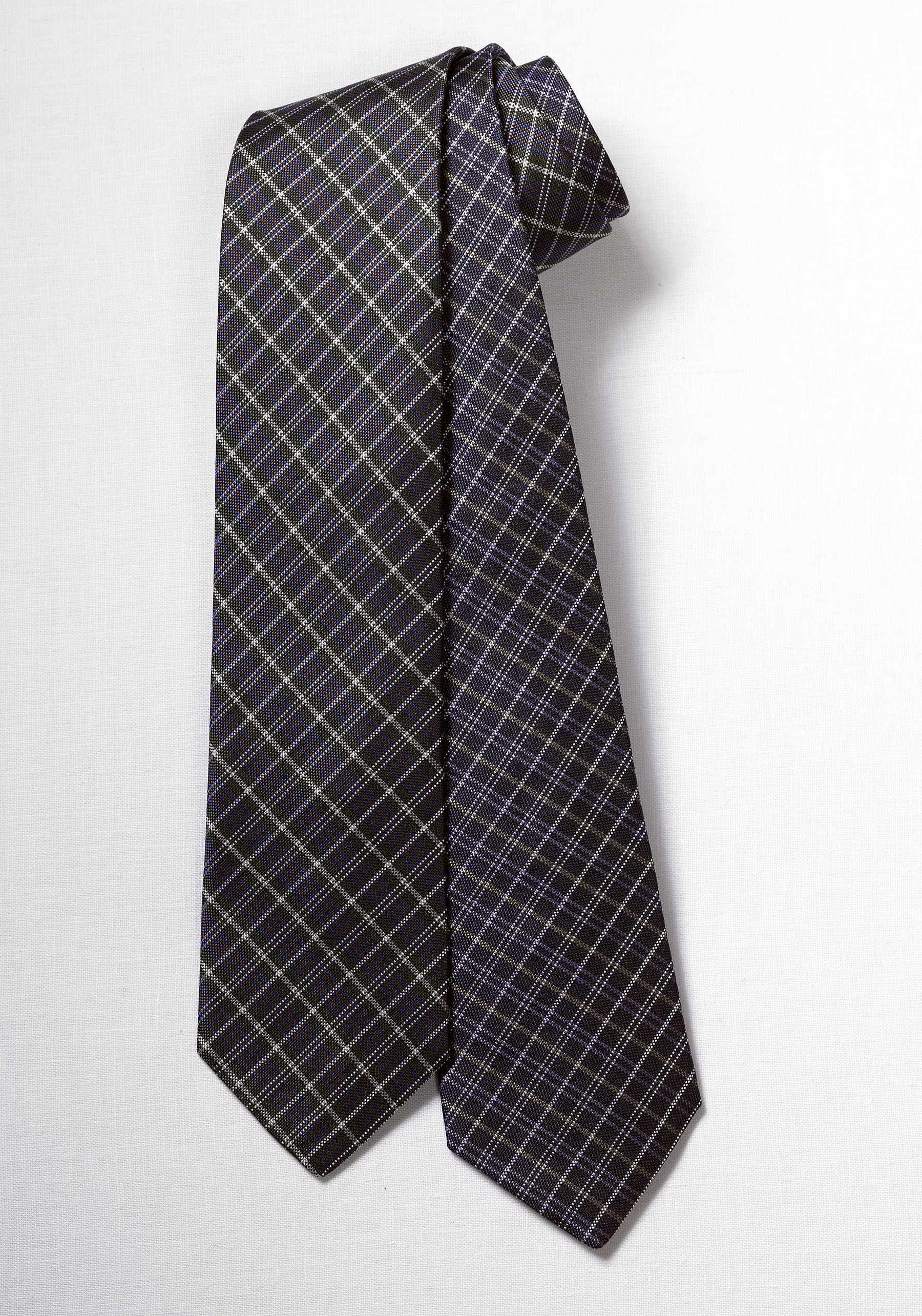 hart schaffner marx men s plaid silk tie 58 long 3 3 8 wide made in